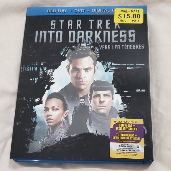 Star Trek Into Darkness Movie DVD and Blu-Ray Combo - Picture 1 of 3